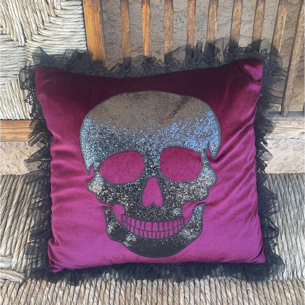 Skull Pillow